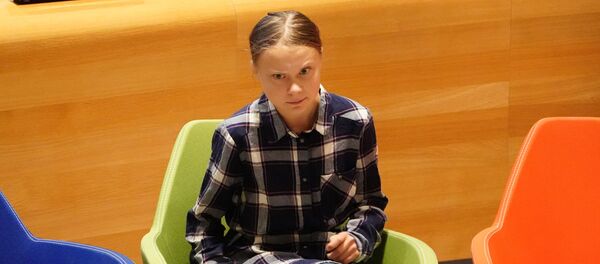 Школьница-экоактивистка Грета Тунберг - Sputnik Беларусь