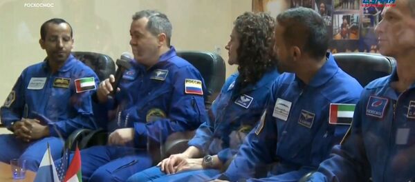 Космонавты перед стартом - Sputnik Беларусь