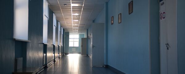 Школьный коридор, архивное фото - Sputnik Беларусь