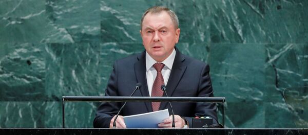 Міністр замежных спраў Уладзімір Макей Міністр замежных спраў Уладзімір Макей - Sputnik Беларусь