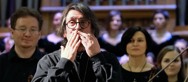 Мастацкі кіраўнік і галоўны дырыжор Дзяржаўнага сімфанічнага аркестра Новая Расія Юрый Башмет Мастацкі кіраўнік і галоўны дырыжор Дзяржаўнага сімфанічнага аркестра Новая Расія Юрый Башмет - Sputnik Беларусь