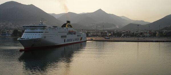 Греческий порт Игуменица, архивное фото - Sputnik Беларусь