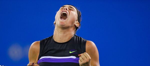 Беларуская тэнісістка Арына Сабаленка Беларуская тэнісістка Арына Сабаленка - Sputnik Беларусь