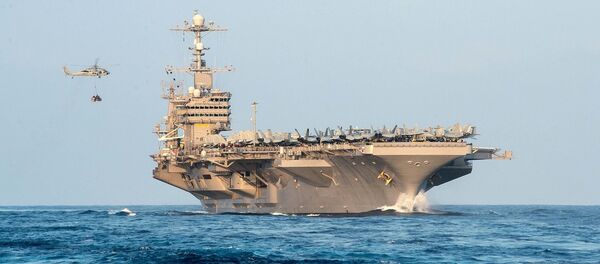 Американский авианосец, архивное фото - Sputnik Беларусь