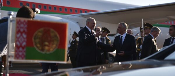 Александр Лукашенко прилетел в Ереван - Sputnik Беларусь