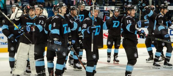 Хоккеисты минского Динамо - Sputnik Беларусь