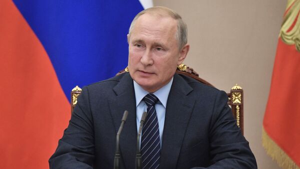 Владимир Путин принимает участие в саммите ЕАЭС - Sputnik Беларусь