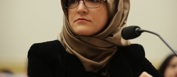  Хатис Ченгиз, невеста убитого журналиста Джамала Хашукджи - Sputnik Беларусь