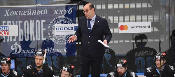 Главный тренер ХК Динамо-Минск Крэйг Вудкрофт - Sputnik Беларусь