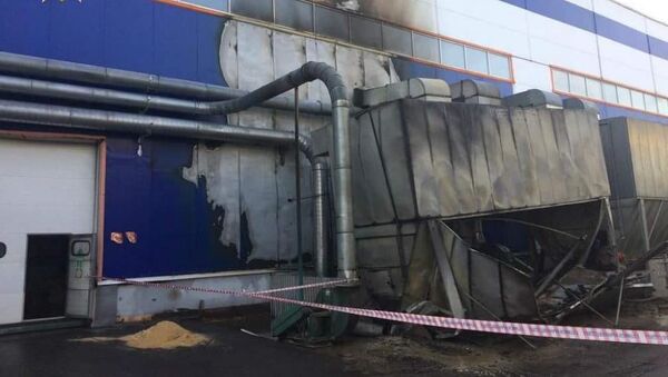Взрыв прогремел на Шкловском деревообрабатывающем заводе - Sputnik Беларусь