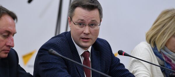 Председатель Белорусского союза журналистов, политобозреватель Андрей Кривошеев - Sputnik Беларусь