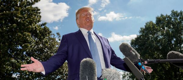 Президент США Дональд Трамп  - Sputnik Беларусь