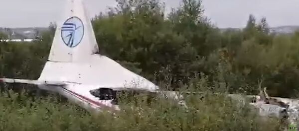 Опубликовано видео с места катастрофы АН-12 под Львовом - Sputnik Беларусь