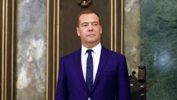 Премьер-министр России Дмитрий Медведев - Sputnik Беларусь