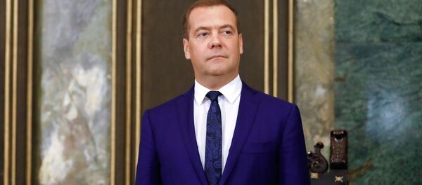 Премьер-министр России Дмитрий Медведев - Sputnik Беларусь