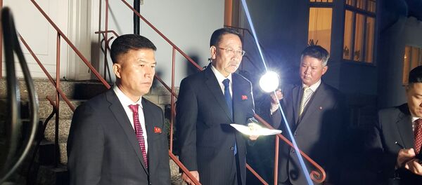 Посол по особым поручениям МИД КНДР Ким Мен Гиль   - Sputnik Беларусь