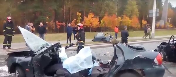 ДТП на проспекте Независимости - Sputnik Беларусь