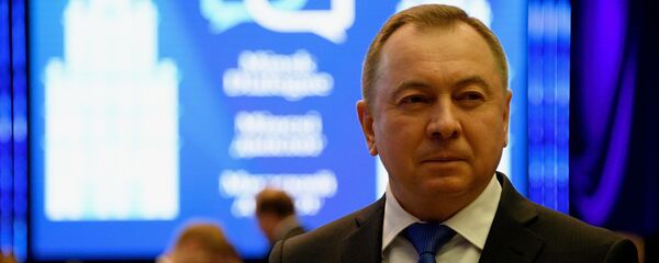 Кіраўнік МЗС Уладзімір Макей Кіраўнік МЗС Уладзімір Макей - Sputnik Беларусь