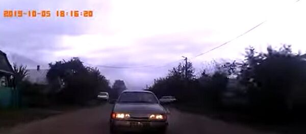 Удирал задним ходом: как в Ольшанах ГАИ пыталась задержать бесправника Удирал задним ходом: как в Ольшанах ГАИ пыталась задержать бесправника - Sputnik Беларусь