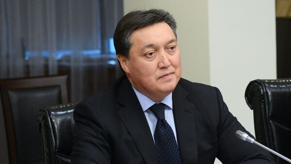Премьер-министр Казахстана Аскар Мамин  - Sputnik Беларусь