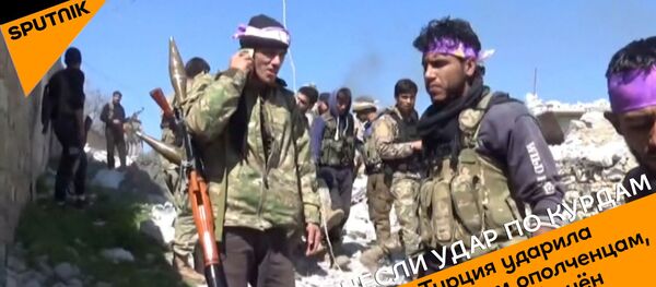 Американские колонны покидают зону действия турецких войск - видео - Sputnik Беларусь