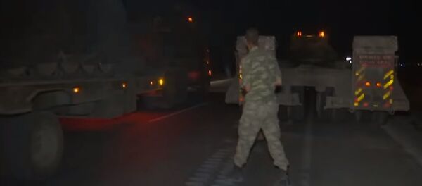 Турецкая бронетехника замечена на границе с Сирией – видео - Sputnik Беларусь