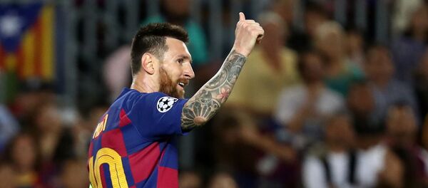 Аргентинский футболист Лионель Месси - Sputnik Беларусь