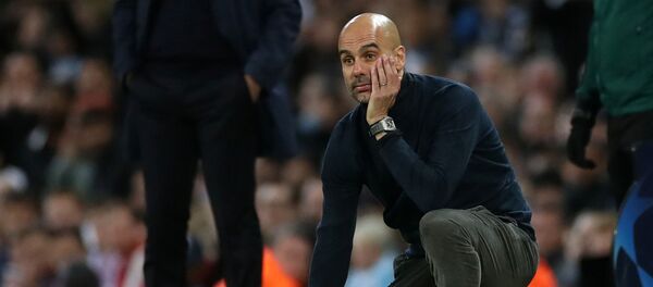 Главный тренер английского футбольного клуба Манчестер Сити Хосеп Гвардиола - Sputnik Беларусь