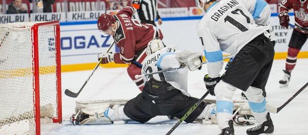 Матч КХЛ Динамо-Рига - Динамо-Минск - Sputnik Беларусь