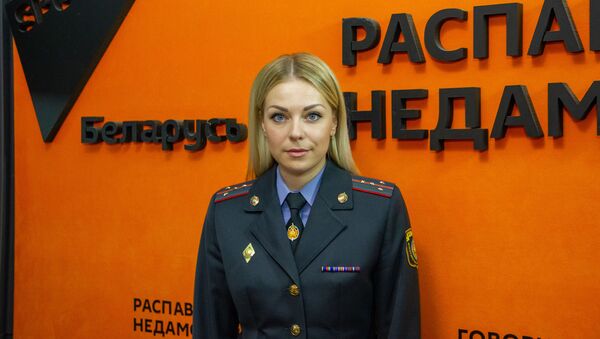 Официальный представитель ГУВД Мингорисполкома Наталья Ганусевич - Sputnik Беларусь