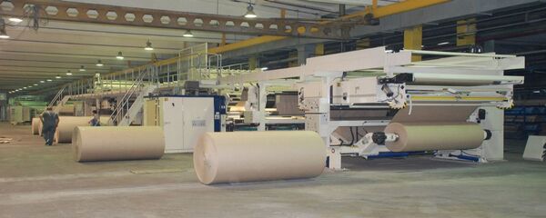 Цех Светлогорского целлюлозно-картонного комбината - Sputnik Беларусь