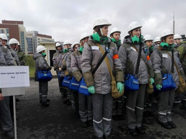 Учения начались на Островецкой АЭС Учения начались на Островецкой АЭС - Sputnik Беларусь