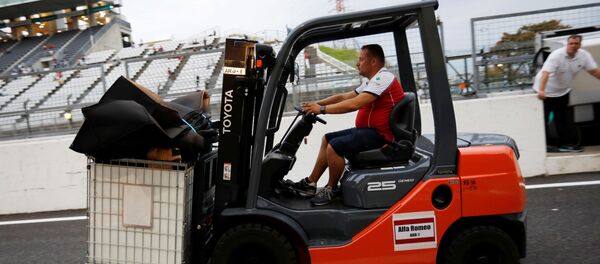 Работы на трассе Сузука - Sputnik Беларусь