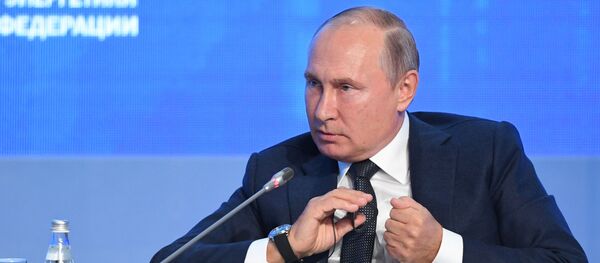 Президент РФ Владимир Путин Президент РФ Владимир Путин - Sputnik Беларусь