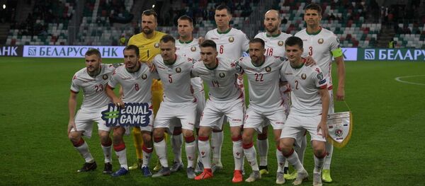 Игроки национальной сборной Беларуси по футболу Игроки национальной сборной Беларуси по футболу - Sputnik Беларусь