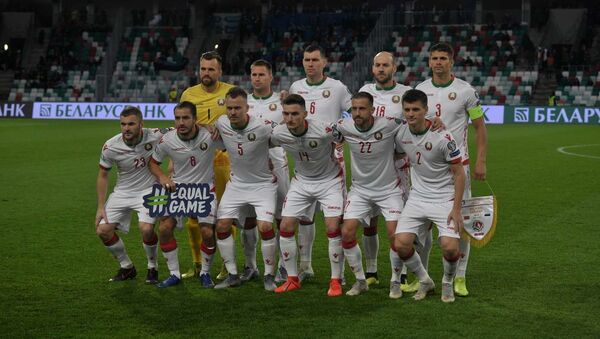 Игроки национальной сборной Беларуси по футболу - Sputnik Беларусь