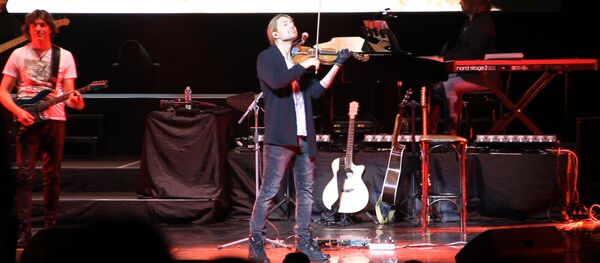 Скрипач Дэвид Гарретт выступил с шоу Unlimited в Минске - Sputnik Беларусь