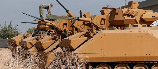 Турецкие танки в Сирии - Sputnik Беларусь