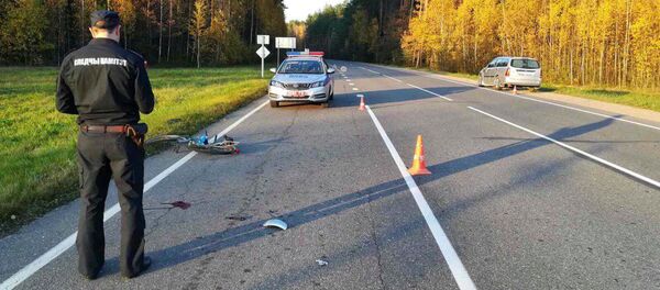 Место ДТП - Sputnik Беларусь