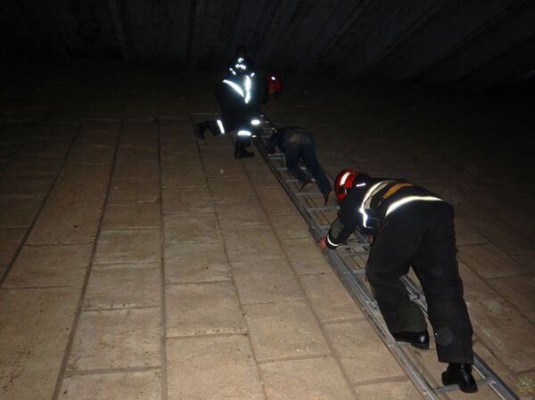 Могилевские спасатели сняли с опоры моста десятилетнего мальчика - Sputnik Беларусь