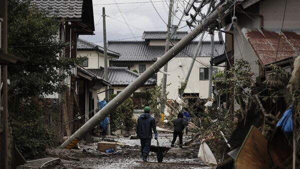 Последствия тайфуна в Японии - Sputnik Беларусь