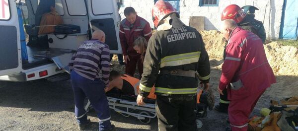 На месте ЧП - Sputnik Беларусь