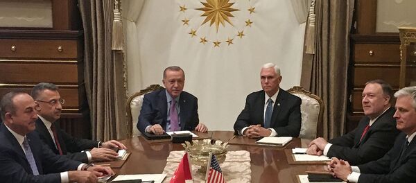 Реджеп Эрдоган и Майк Пенс - Sputnik Беларусь
