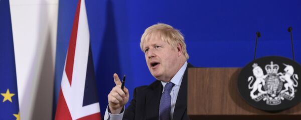 Премьер-министр Великобритании Борис Джонсон  - Sputnik Беларусь