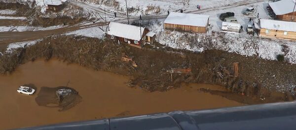 Прорыв дамбы в Красноярском крае - Sputnik Беларусь