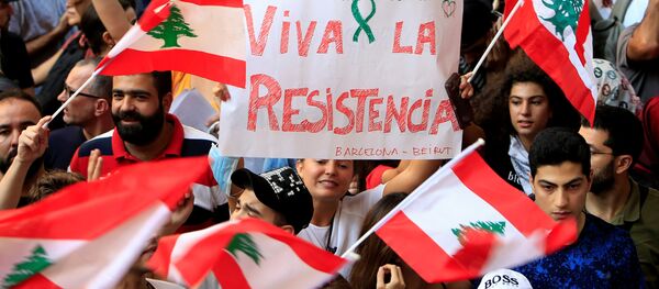 Акции протеста в Ливане - Sputnik Беларусь