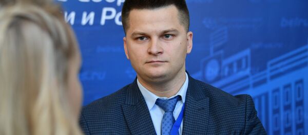 Председатель Молодежной палаты при Парламентском собрании Беларуси и России Александр Лукьянов  - Sputnik Беларусь