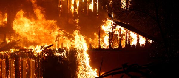 Пожары в Калифорнии - Sputnik Беларусь