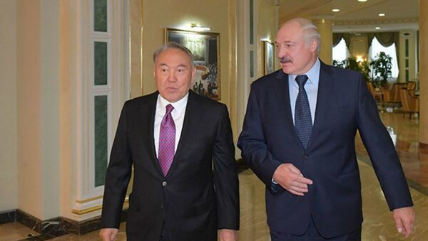 Встреча Александра Лукашенко с первым президентом Казахстана Нурсултаном Назарбаевым - Sputnik Беларусь