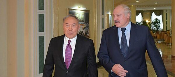 Встреча Александра Лукашенко с первым президентом Казахстана Нурсултаном Назарбаевым Встреча Александра Лукашенко с первым президентом Казахстана Нурсултаном Назарбаевым - Sputnik Беларусь